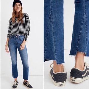 NWT Madewell Cami Demi-Boot Jeans